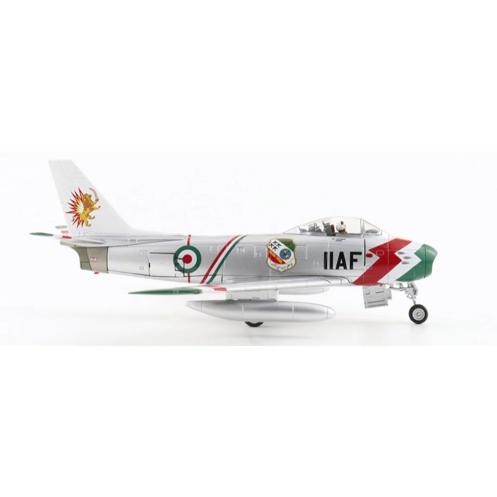 Hobby Master 4329 1/72 F-86F Golden Crown Aerobatic Team Major Nader Jahanbani IIAF 1961 - Image 3