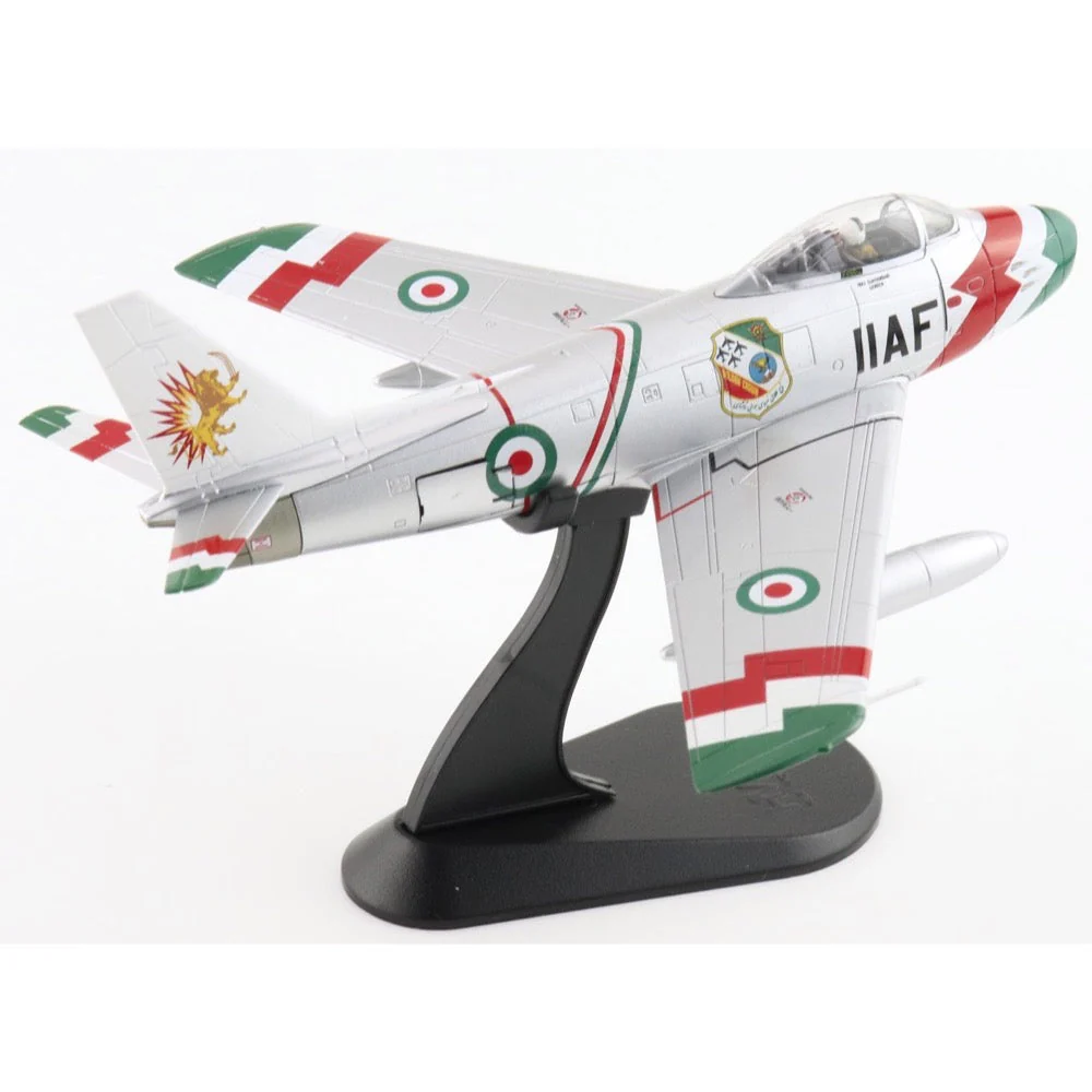 Hobby Master 4329 1/72 F-86F Golden Crown Aerobatic Team Major Nader Jahanbani IIAF 1961 - Image 7