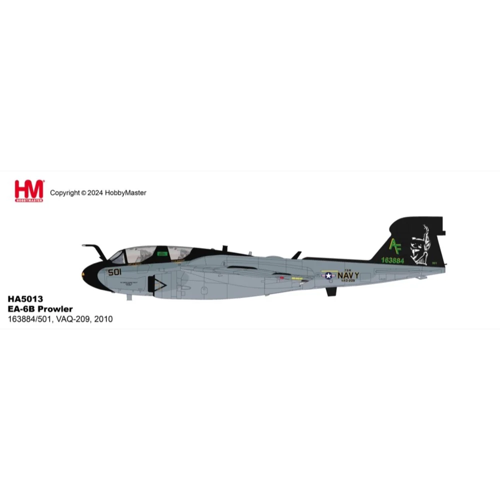 Hobby Master 5013 1/72 EA-6B Prowler 163884/501, VAQ-209, 2010 - Image 9