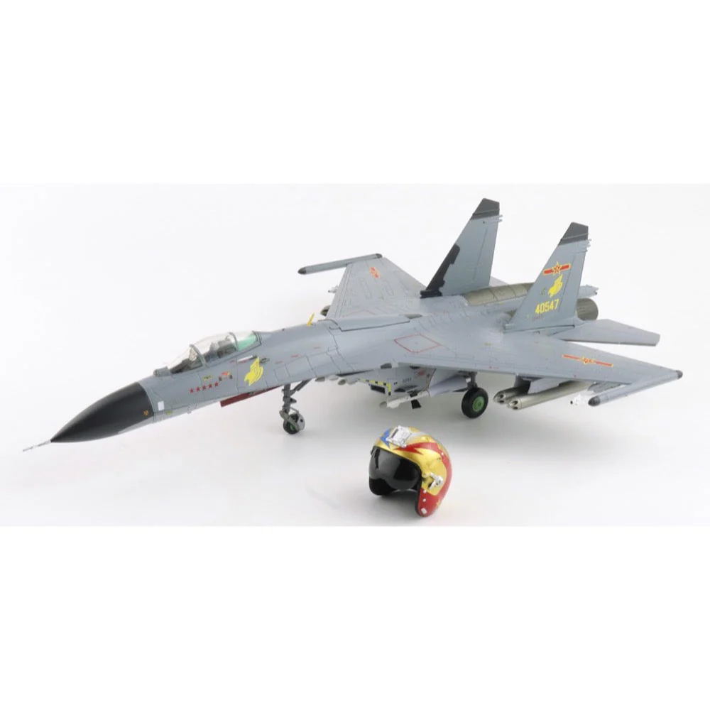 Hobby Master 6023 1/72 J-11A Golden Helmet 40547 PLAAF May 2014 with 1/8 Golden Helmet - Image 7