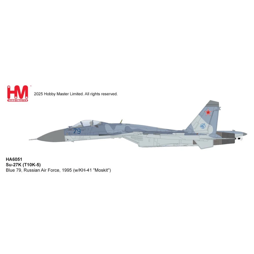 Hobby Master 6051 1/72 Su-27K T10K-5 Blue 79 Russian Air Force 1995 - Image 10