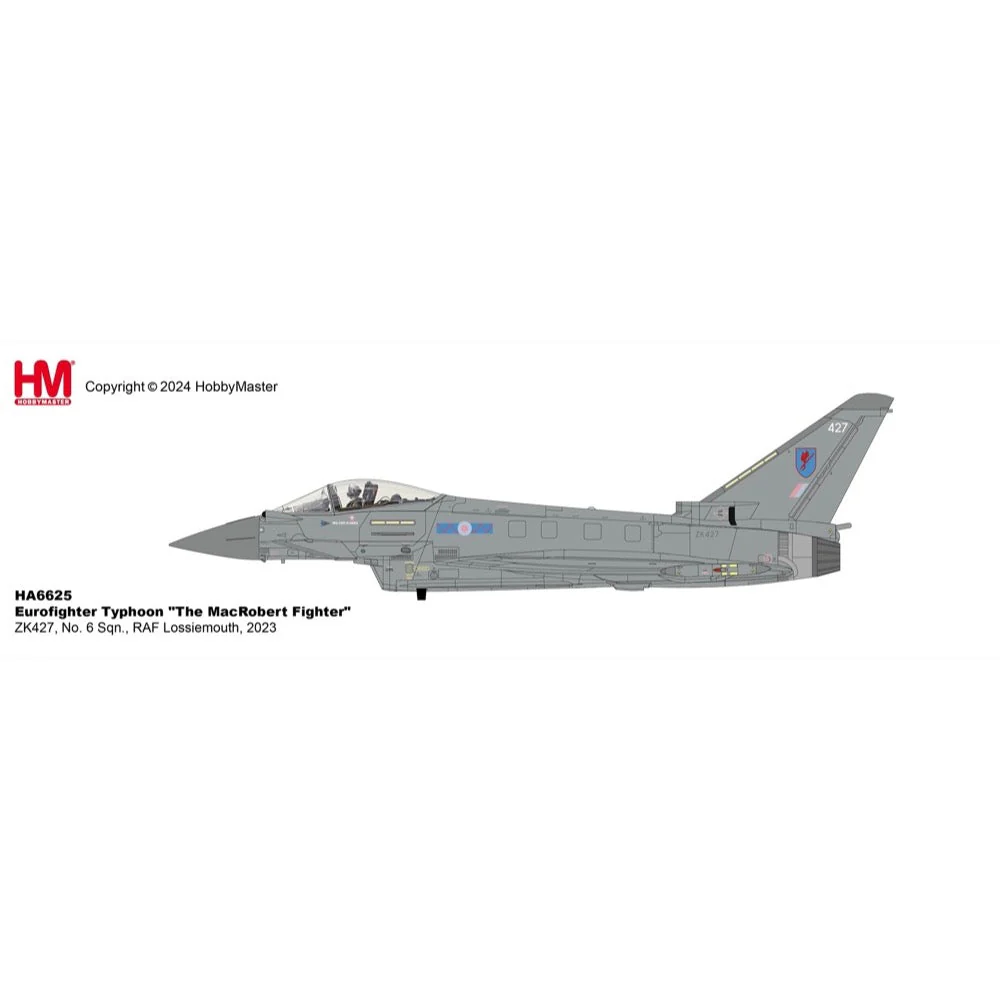 Hobby Master 6625 1/72 Eurofighter Typhoon The MacRobert Fighter ZK427 No. 6 Sqn. RAF Lossiemouth 2023 - Image 9