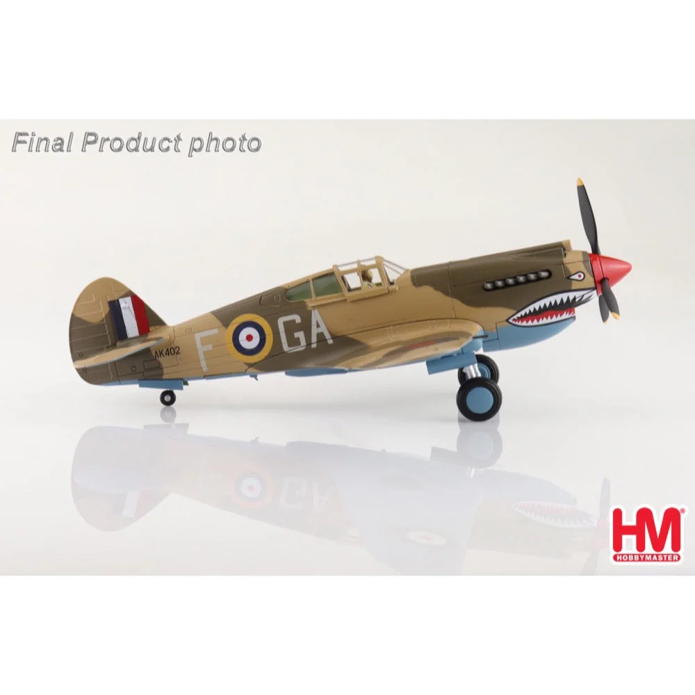 Hobby Master 9205 1/48 Tomahawk Mk. IIB "Neville F. Duke" GA-F, 112 Sqn., RAF, Egypt, 1941 - Image 4