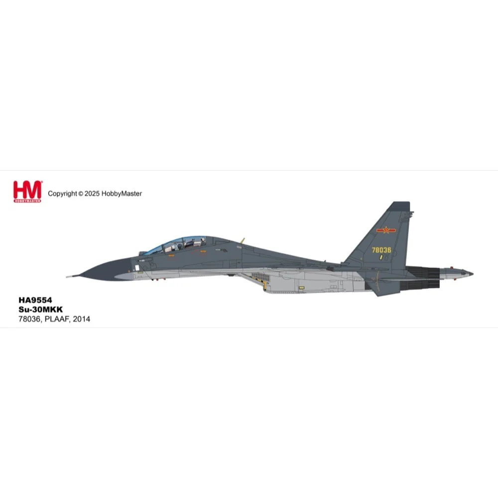 Hobby Master 9554 1/72 Su-30Mkk 78036 PLAAF 2014 - Image 10