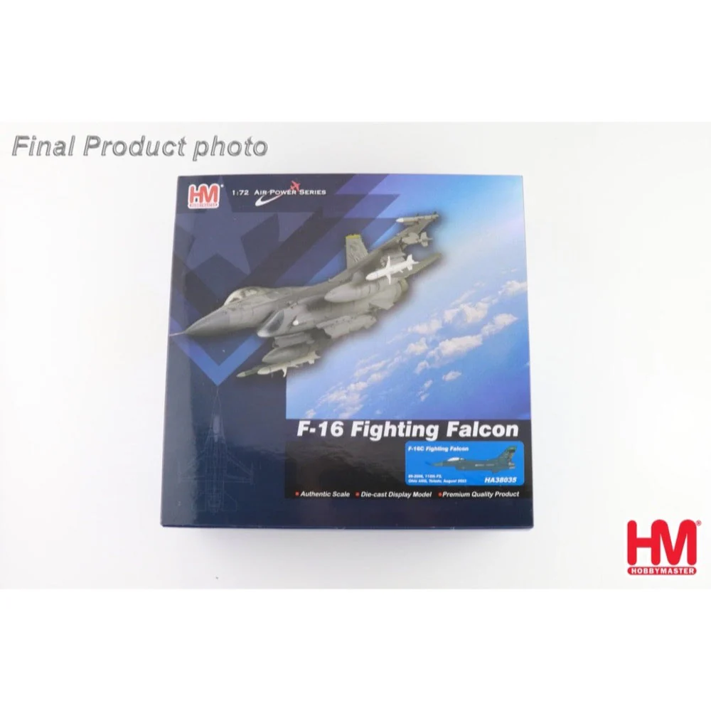 Hobby Master HA38035 1/72 F-16C Fighting Falcon 89-2098 112th FS Ohio Ang Toledo August 2023 - Image 8