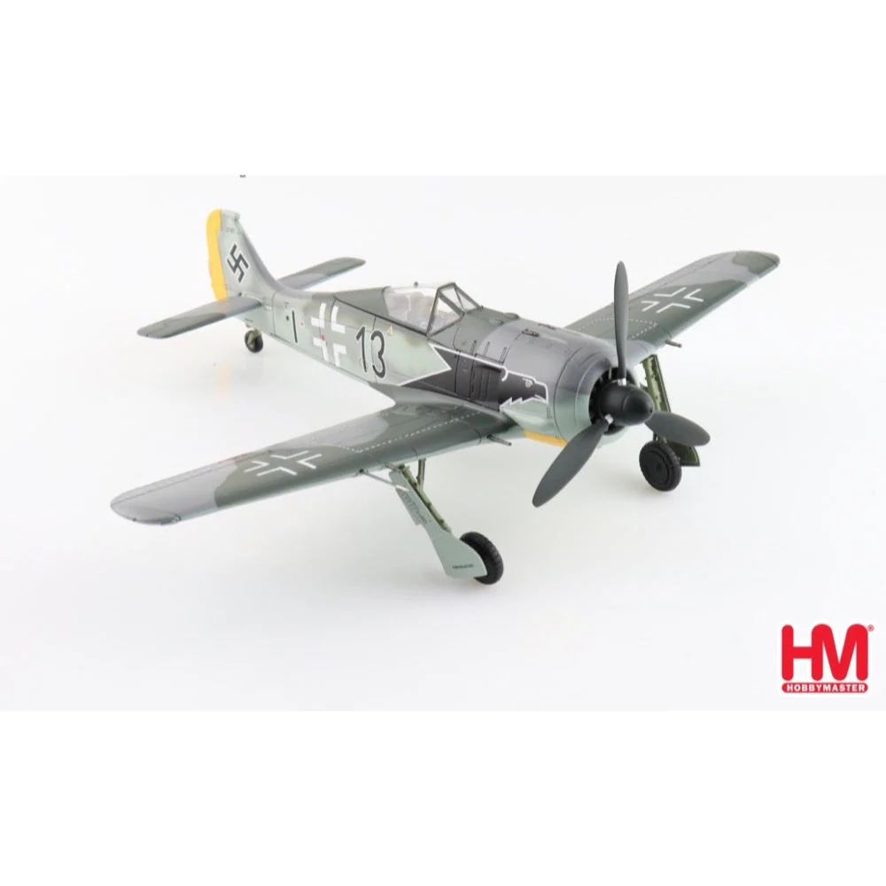 Hobby Master HA7429 1/48 FW 190A-3 Black 13 8/JG.2 Luftwaffe WWII - Image 2