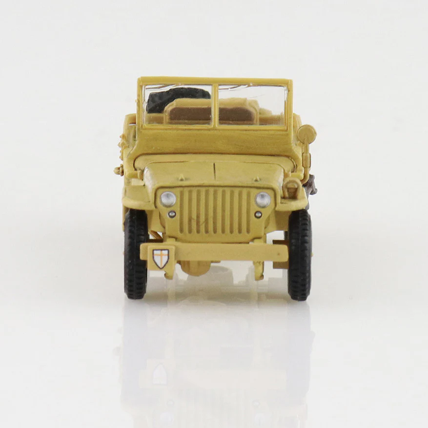 Hobby Master HG4217 1/72 U.S. 1/4 ton Military Vehicle British 8th Army 1943 "Gen. Bernard Montgomery" - Image 6