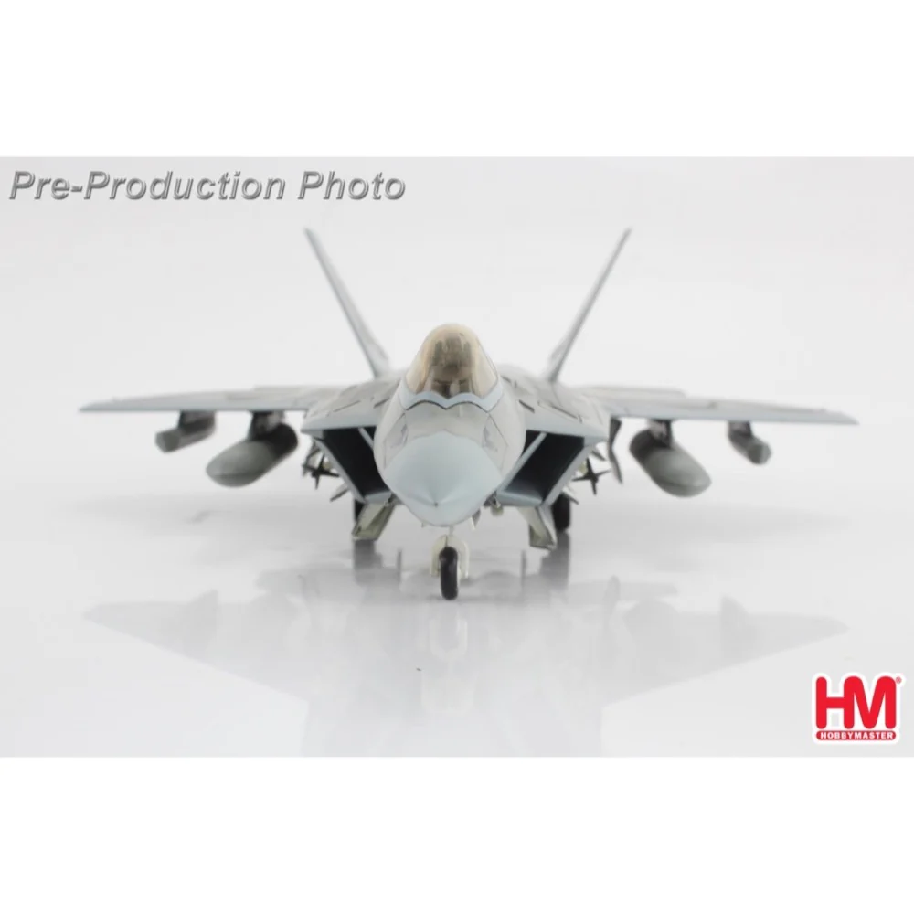 Hobby Master 2829 1/72 F-22 Raptor (with stealthy pods) AF06-132 411 FLTS Edwards AFB 2022 - Image 4