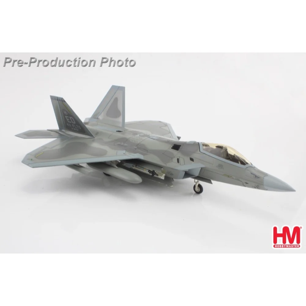 Hobby Master 2829 1/72 F-22 Raptor (with stealthy pods) AF06-132 411 FLTS Edwards AFB 2022 - Image 7