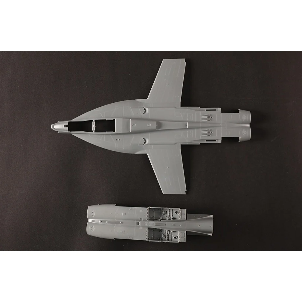 HobbyBoss 1/48 F/A-18F Super Hornet VFC-12 Plastic Model Kit - Image 11