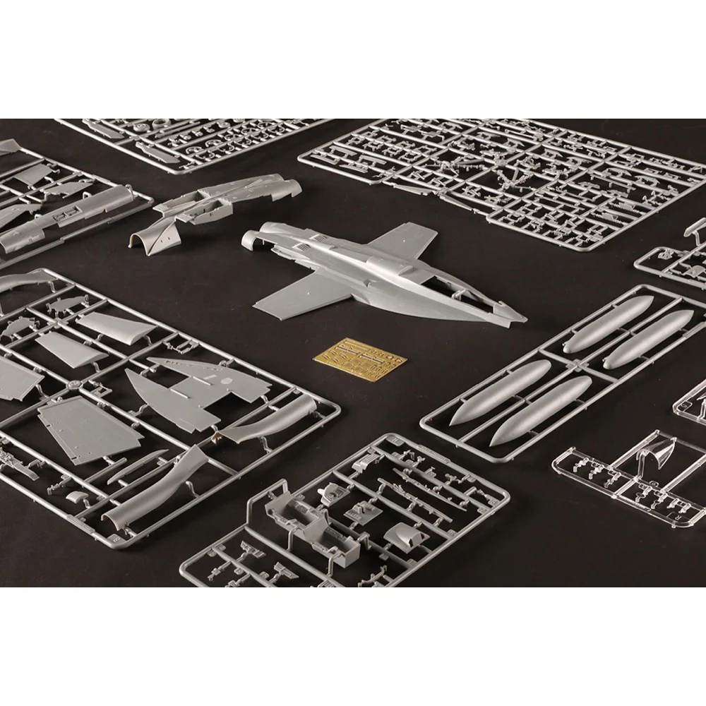 HobbyBoss 1/48 F/A-18F Super Hornet VFC-12 Plastic Model Kit - Image 19
