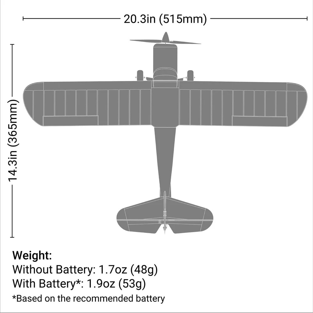 Hobbyzone Champ Anniversary Special Edition RC Plane RTF Mode 2 HBZ04900 - Image 11