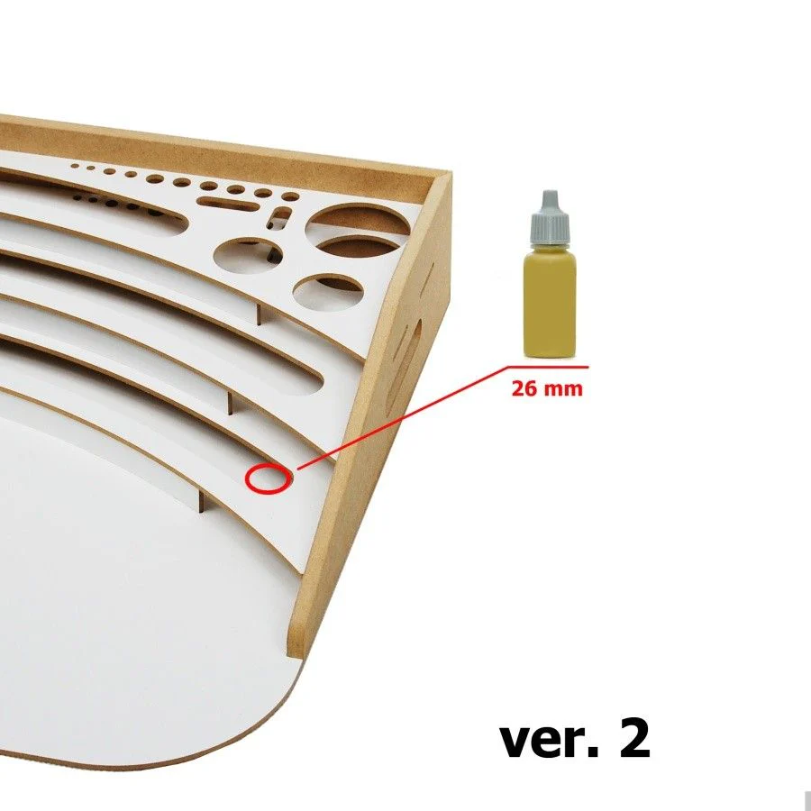 HobbyZone SDM3b Professional Paint Station 36mm Bottles - Image 4