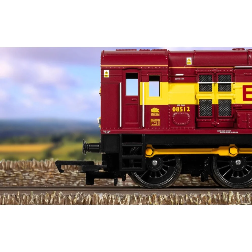Hornby R30430 OO Railroad: Class 08 - EWS - 08512 Diesel Locomotive - Image 10