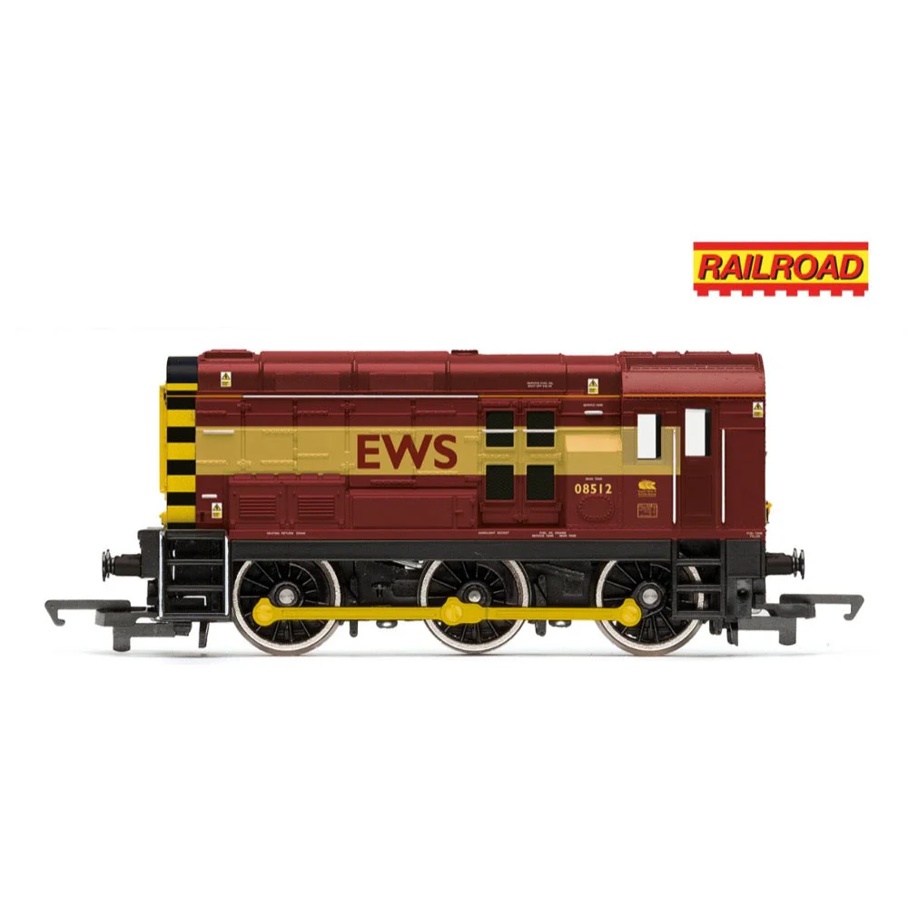 Hornby R30430 OO Railroad: Class 08 - EWS - 08512 Diesel Locomotive - Image 7