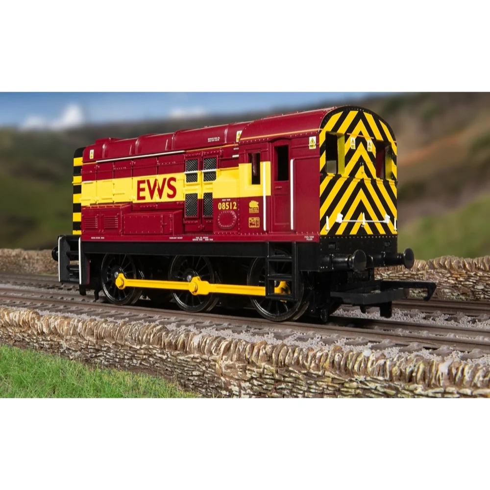 Hornby R30430 OO Railroad: Class 08 - EWS - 08512 Diesel Locomotive - Image 8
