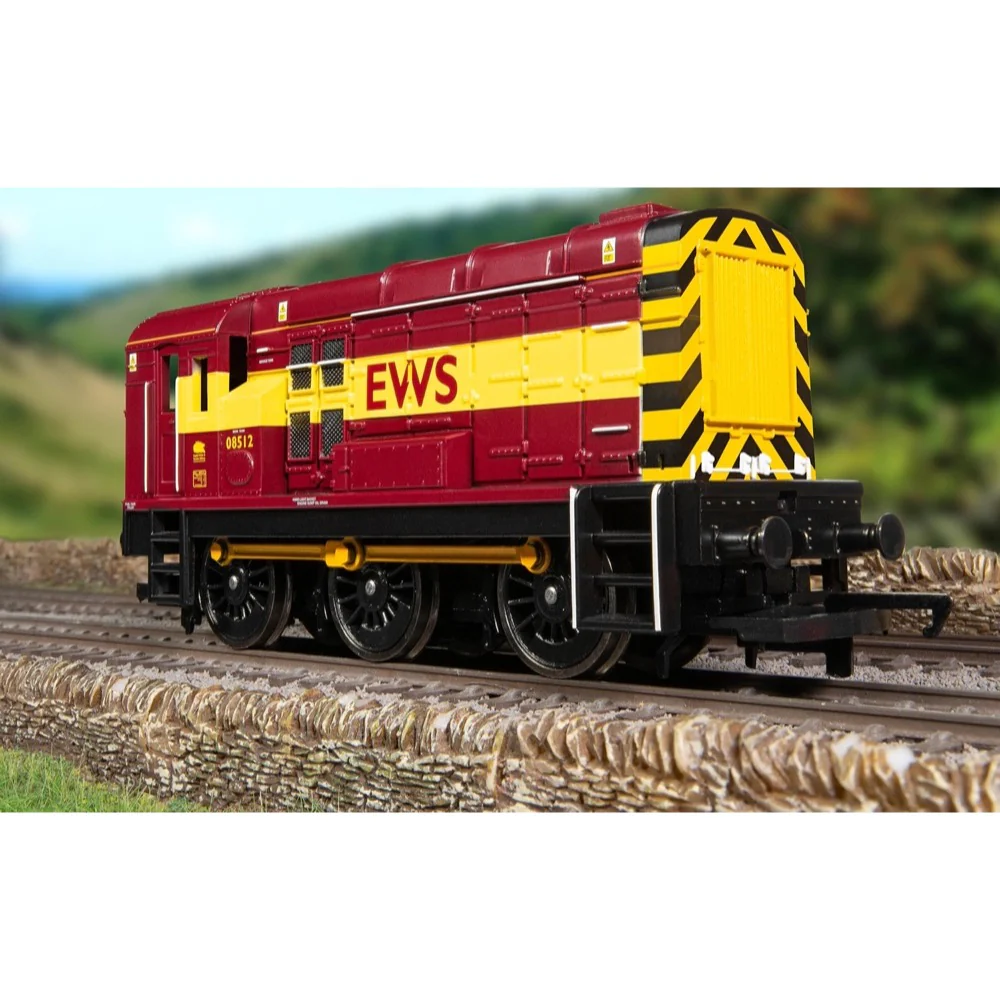 Hornby R30430 OO Railroad: Class 08 - EWS - 08512 Diesel Locomotive - Image 9