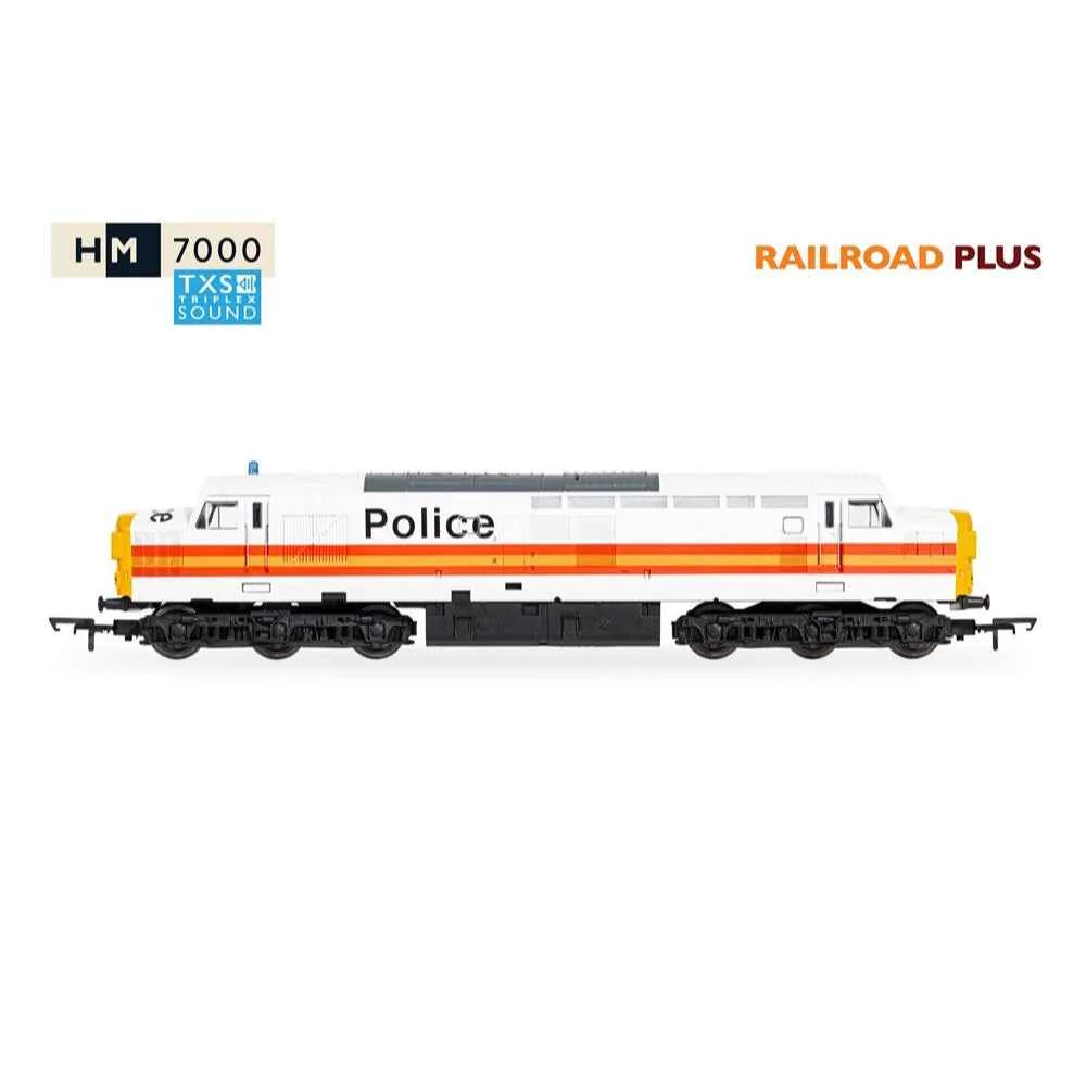 Hornby R30435TXS OO RailRoad BR Class 37 '37093' Police Livery DCC Sound Fitted - Image 2