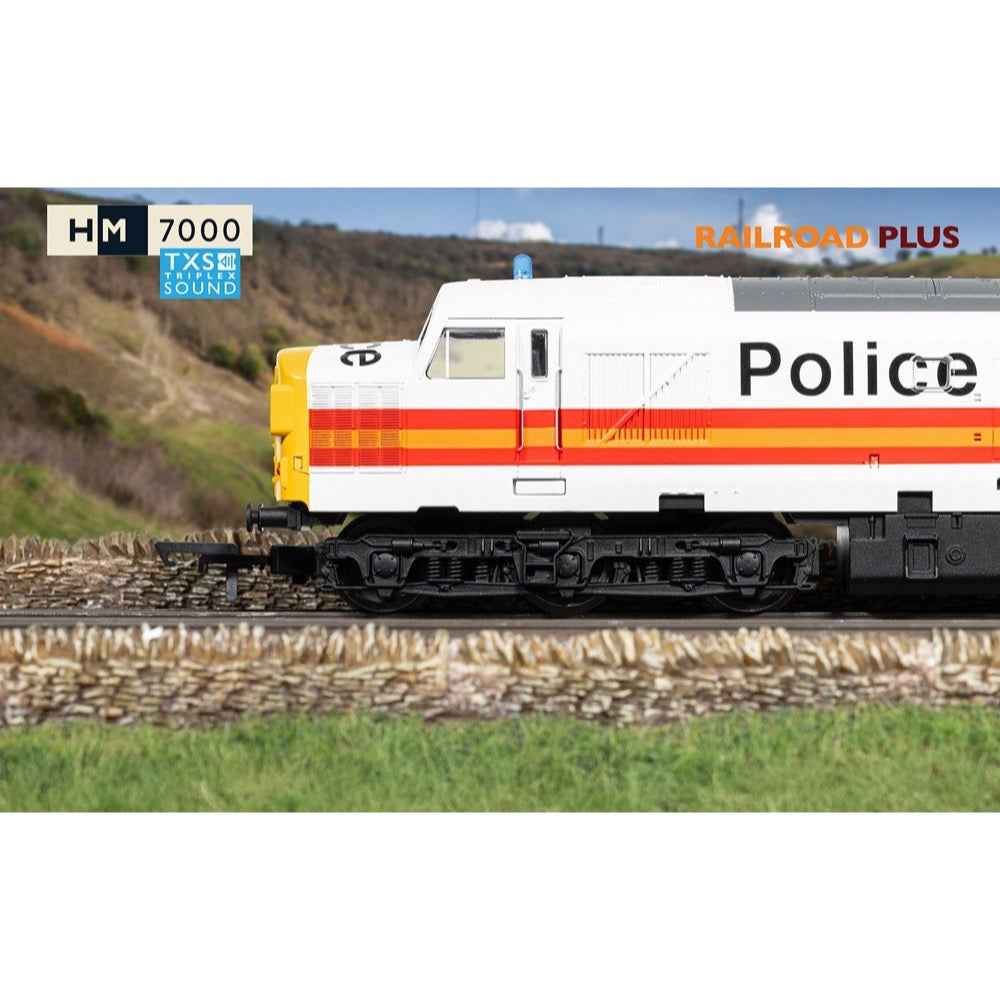Hornby R30435TXS OO RailRoad BR Class 37 '37093' Police Livery DCC Sound Fitted - Image 6