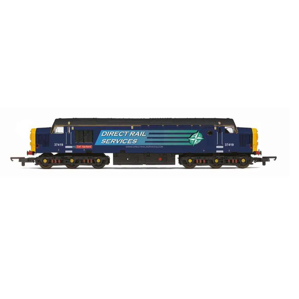 Hornby R30437TXS OO RailRoad DRS Class 37 'Carl Haviland' 37419 DCC Sound Fitted