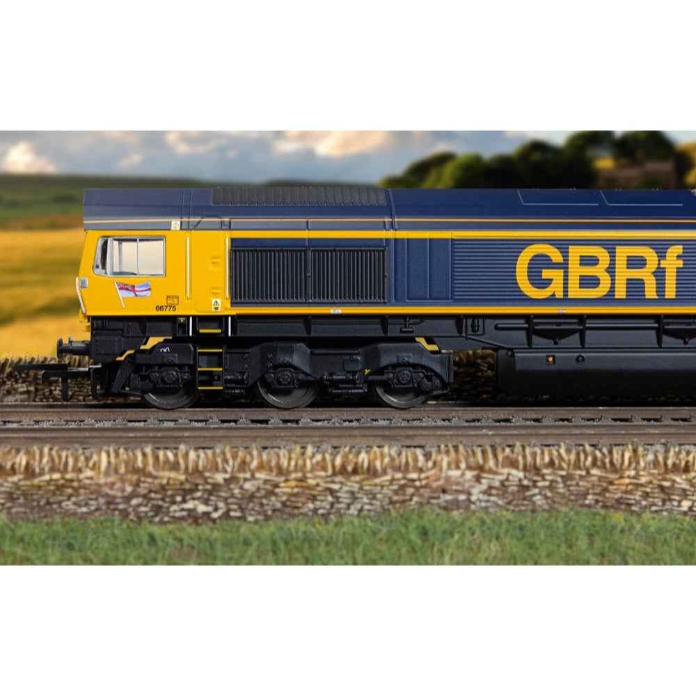 Hornby R30534 OO Rail Road GBRf Class 66 HMS Argyll 66775 Electric Locomotive Train Pack - Image 8