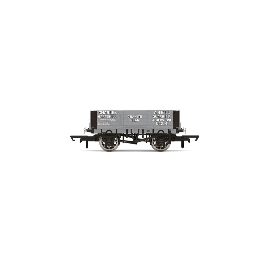 Hornby R60294 OO Charles Abell No.214 - 4 Plank Wagon
