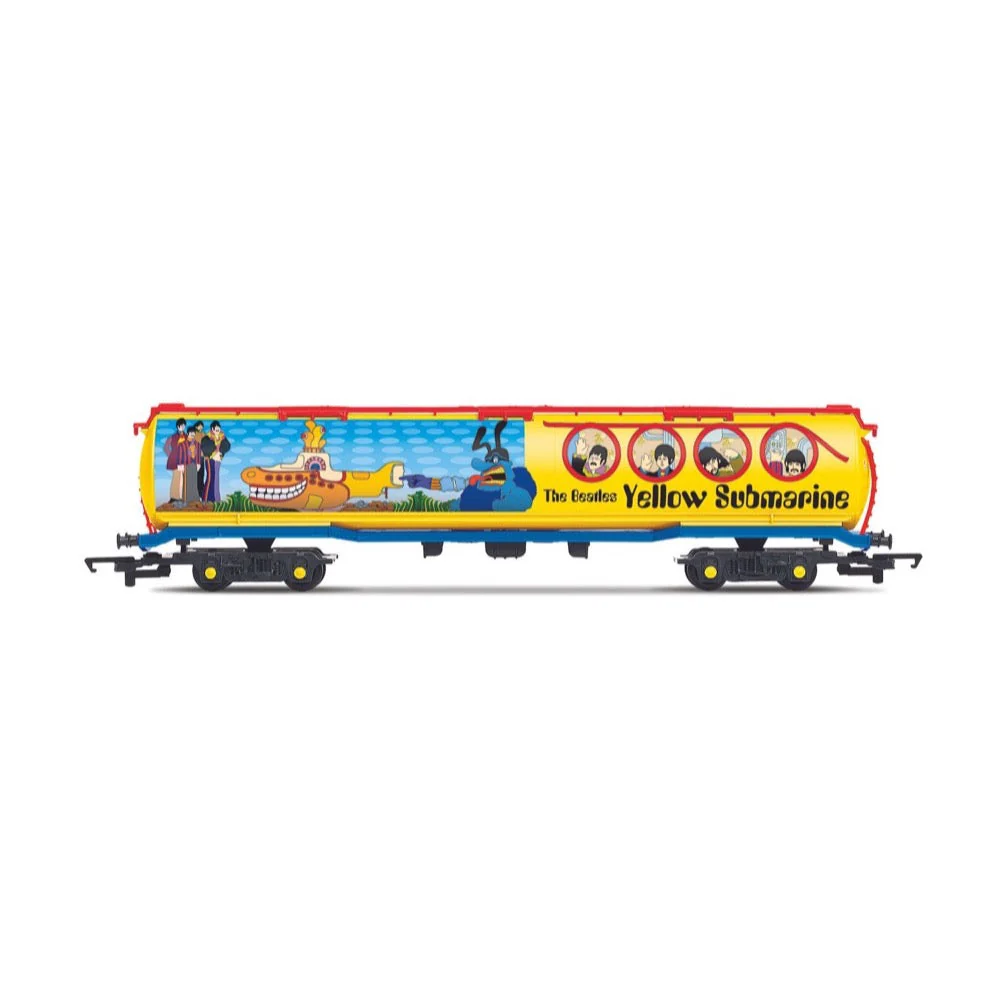 Hornby R60314 OO The Beatles - Yellow Submarine - 100T Tanker Wagon