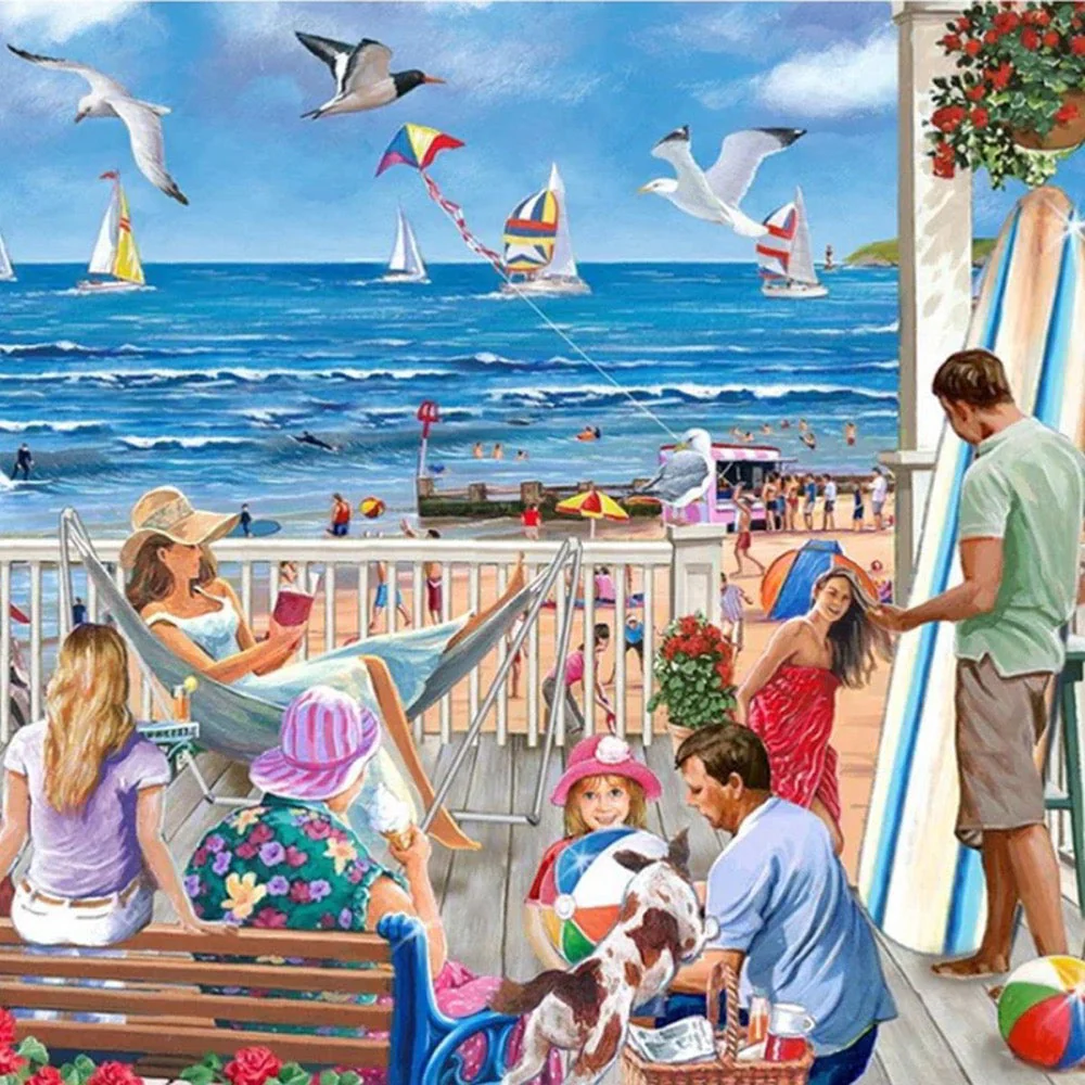 House of Puzzles All on Deck 1000pc Jigsaw Puzzle - Image 2