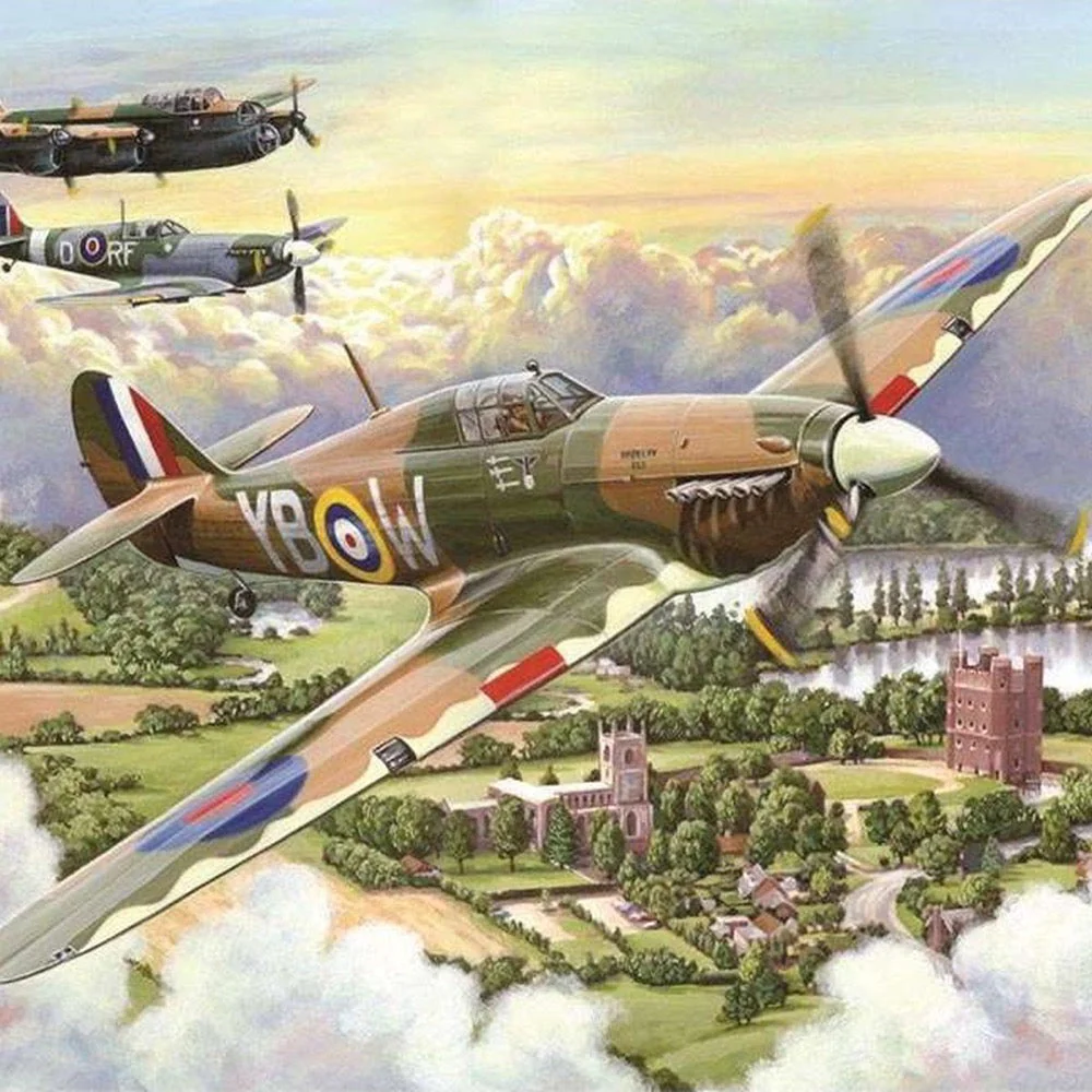 House of Puzzles Final Approach Large Format 500pc Jigsaw Puzzle