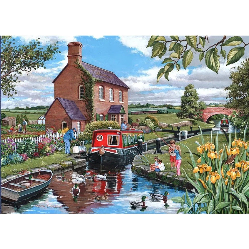 House of Puzzles Keepers Cottage 500pc Jigsaw Puzzle - Image 2