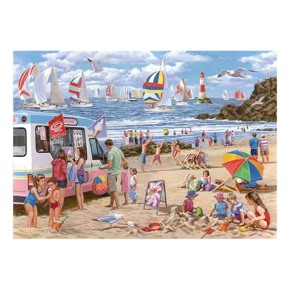 House of Puzzles Regatta Day Large Format 500pc Jigsaw Puzzle - Image 2