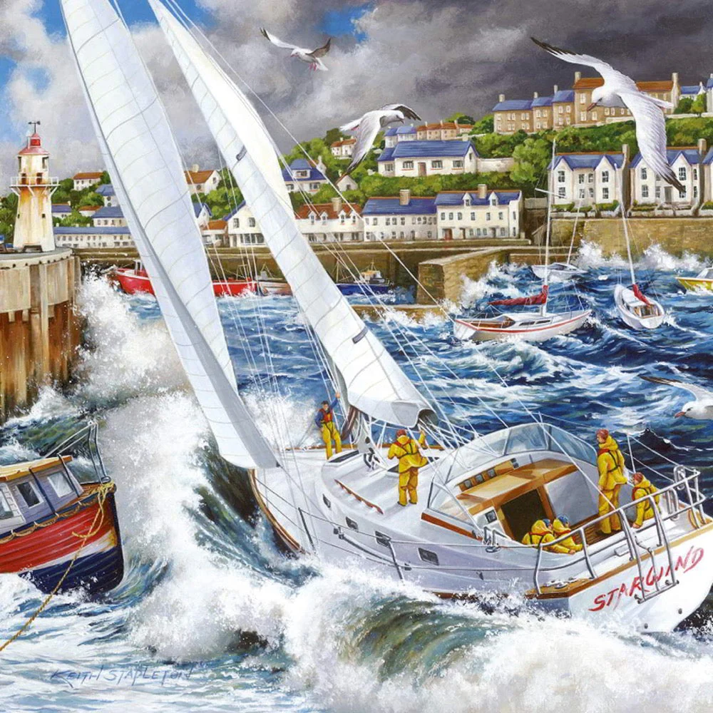 House of Puzzles Storm Chased 500pc Jigsaw Puzzle - Image 2