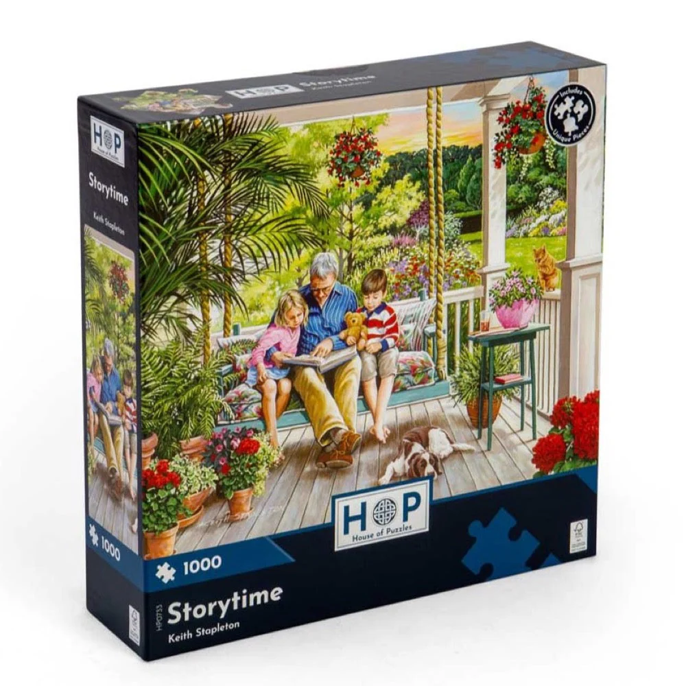 House of Puzzles Storytime 1000pc Jigsaw Puzzle