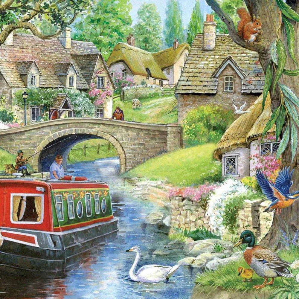House of Puzzles Taking it Easy Large Format 250pc Jigsaw Puzzle - Image 2