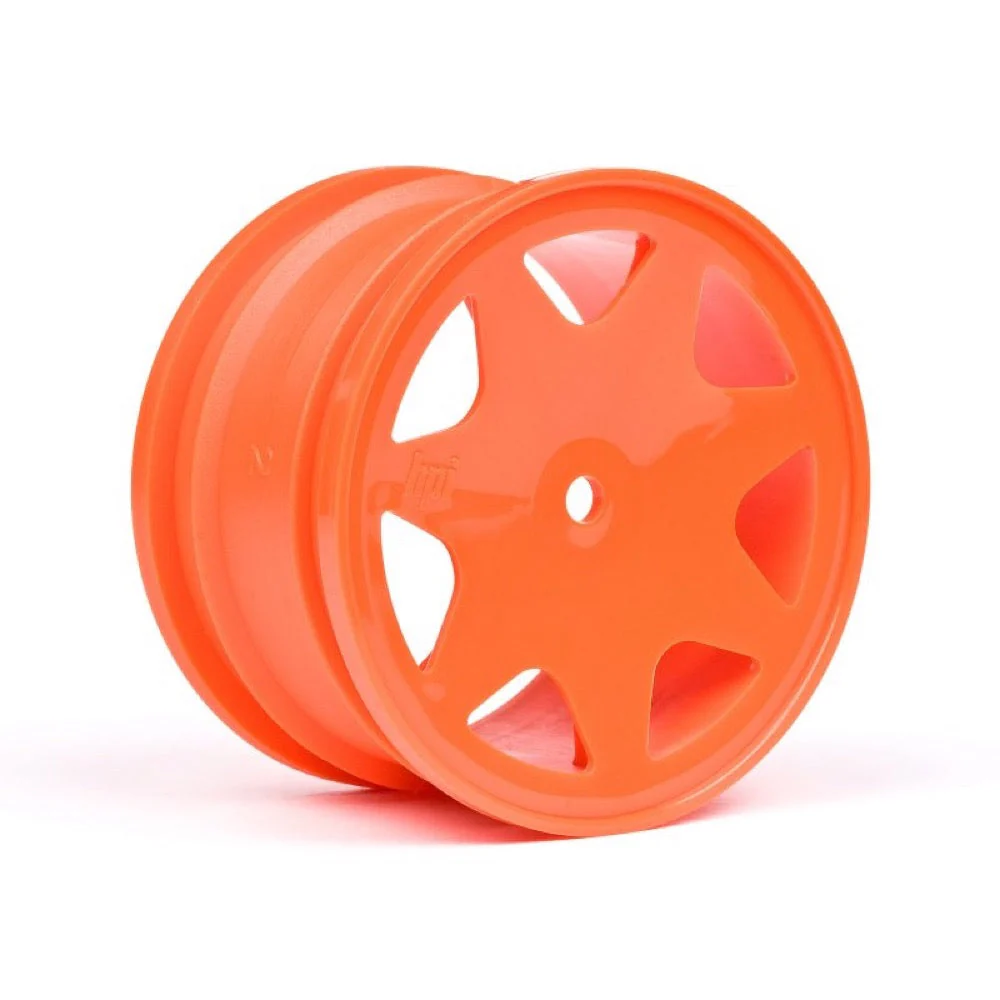 HPI 100623 Ultra 7 Wheels Orange 35mm (2pcs) - Image 2