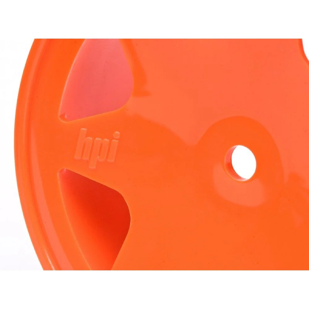 HPI 100623 Ultra 7 Wheels Orange 35mm (2pcs) - Image 3