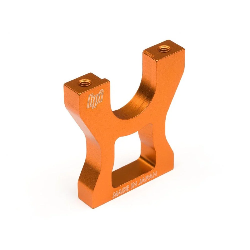 HPI 100886 Aluminium Centre Bulkhead (Orange)