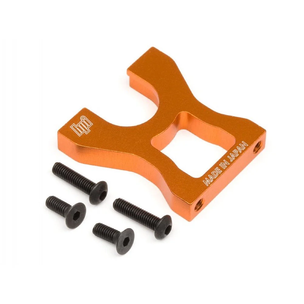 HPI 100886 Aluminium Centre Bulkhead (Orange) - Image 2