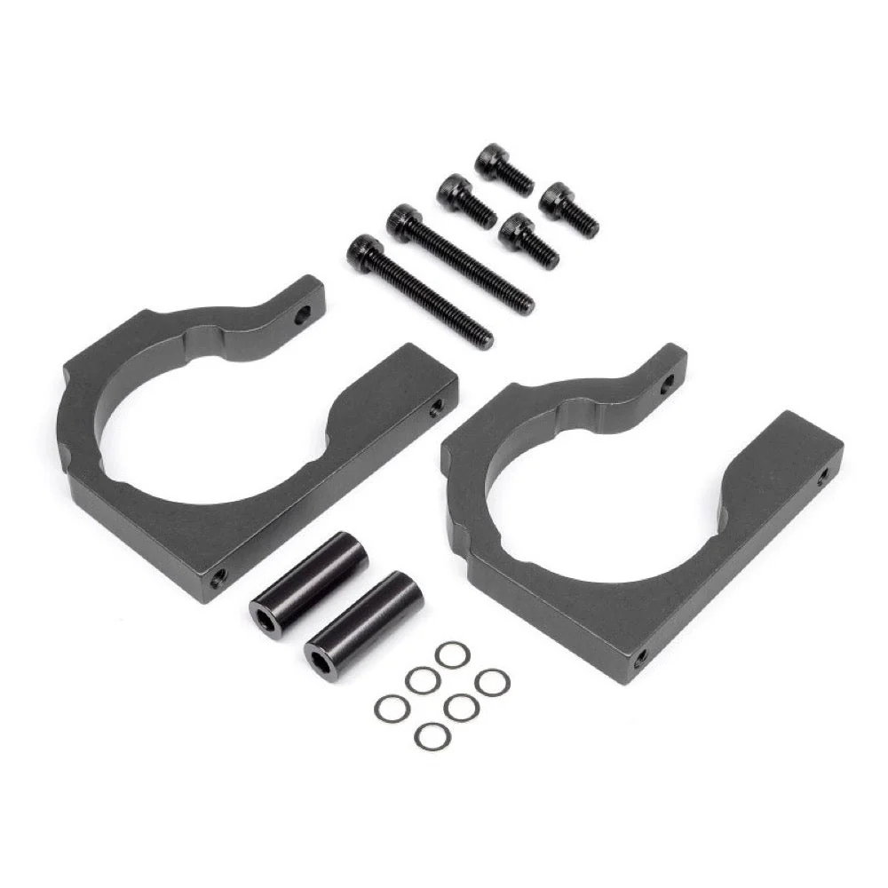 HPI 100903 Motor Mount Plate 8mm (Gray) - Image 2