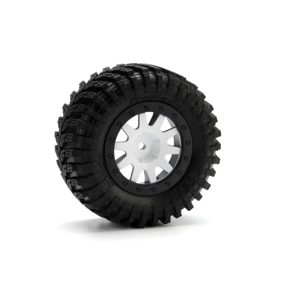 HPI 106204 Mk.10 V2 Wheel White (4.5mm Offset/2pcs) - Image 2