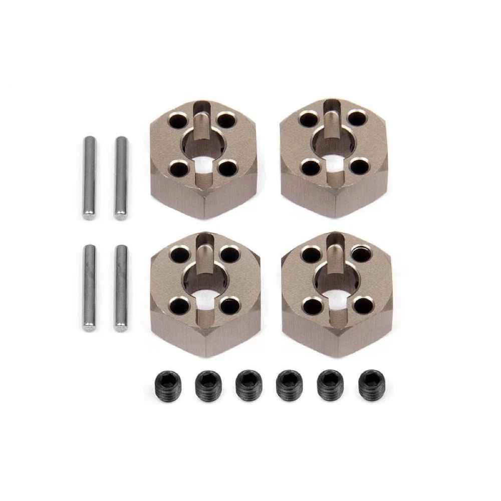 HPI 108020 Aluminum Locking Hex Wheel Hub (12mm/4pcs) - Image 2