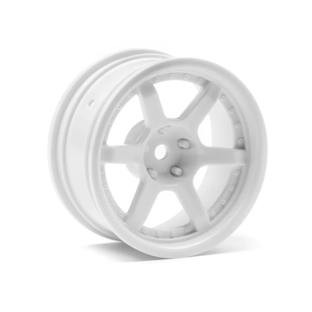 HPI 112813 Hre C106 Wheel 26mm White (6mm Offset/2pcs) - Image 2