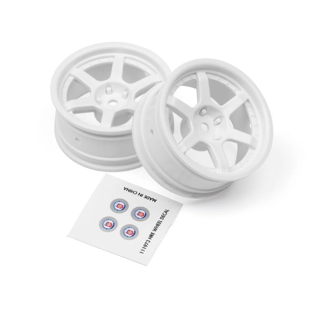 HPI 112813 Hre C106 Wheel 26mm White (6mm Offset/2pcs) - Image 3
