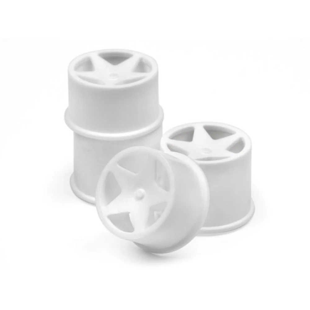 HPI 114286 Q32 Super Star Wheel Set F/R (White/18X10/18X14/4pcs) - Image 3