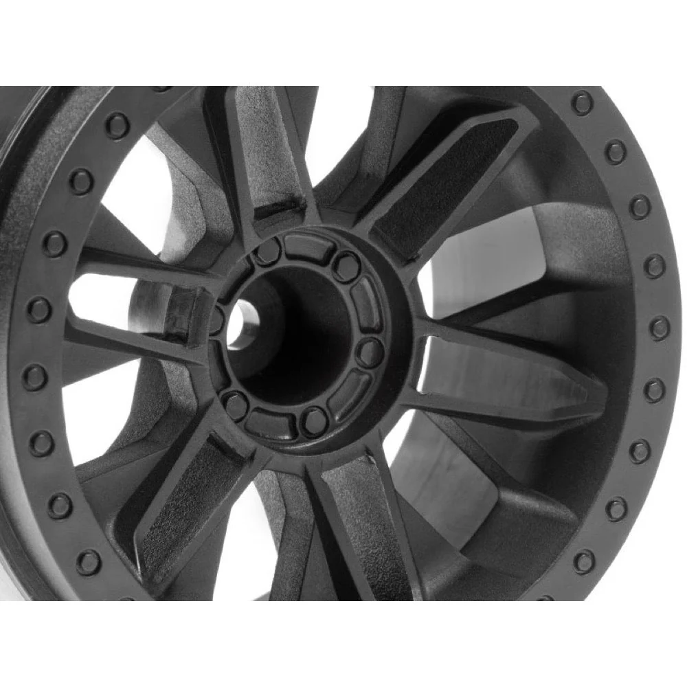 HPI 116528 6-Shot St Wheel (Black/2pcs) - Image 3