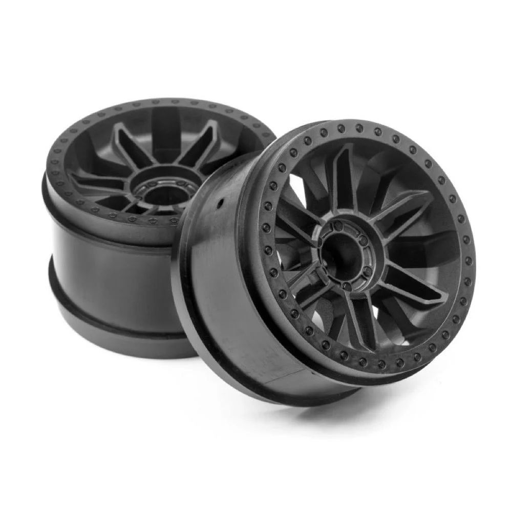 HPI 116528 6-Shot St Wheel (Black/2pcs) - Image 4