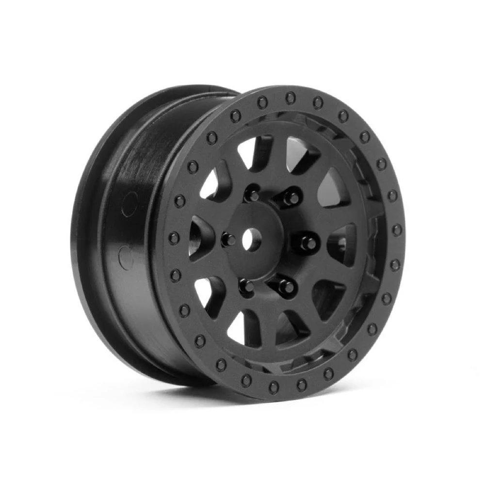 HPI 116840 Cr-10 Wheel 1.9 (Black/2pcs) - Image 2
