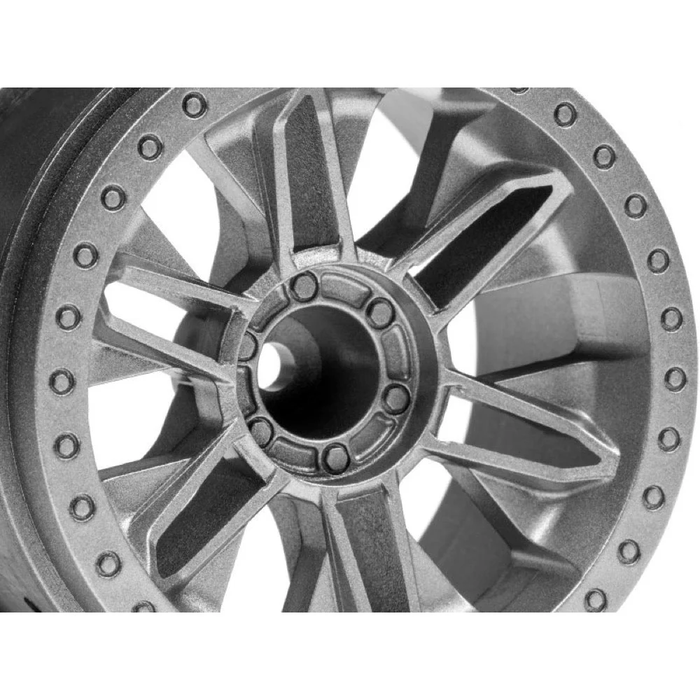 HPI 120136 6-Shot St Wheel (Silver/2pcs) - Image 3