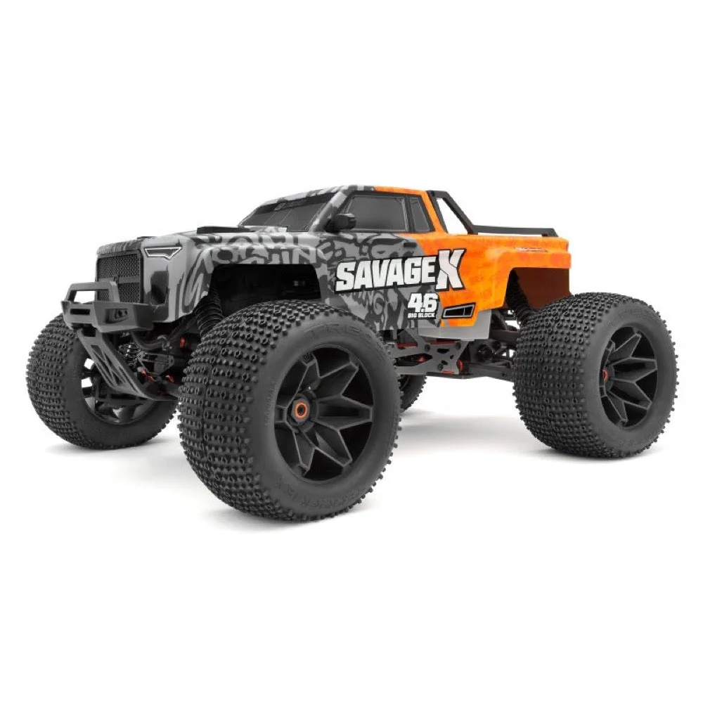 HPI 160104 Gt-6 Sportcab Painted Truck Body (Grey/Orange) - Image 2