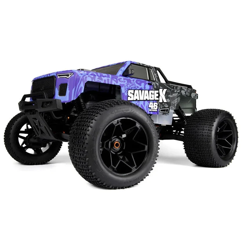 HPI 160585 1/8 Savage X 4.6 GT-6-Blue Nitro Monster Truck